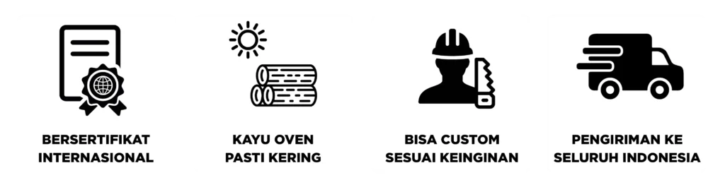 Safirajati bersertifikat internasional kayu jati perhutani